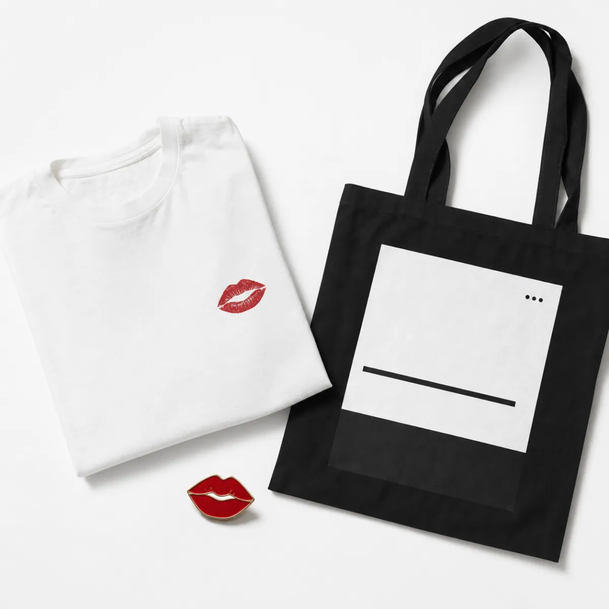 Concept merch Baciami Forte